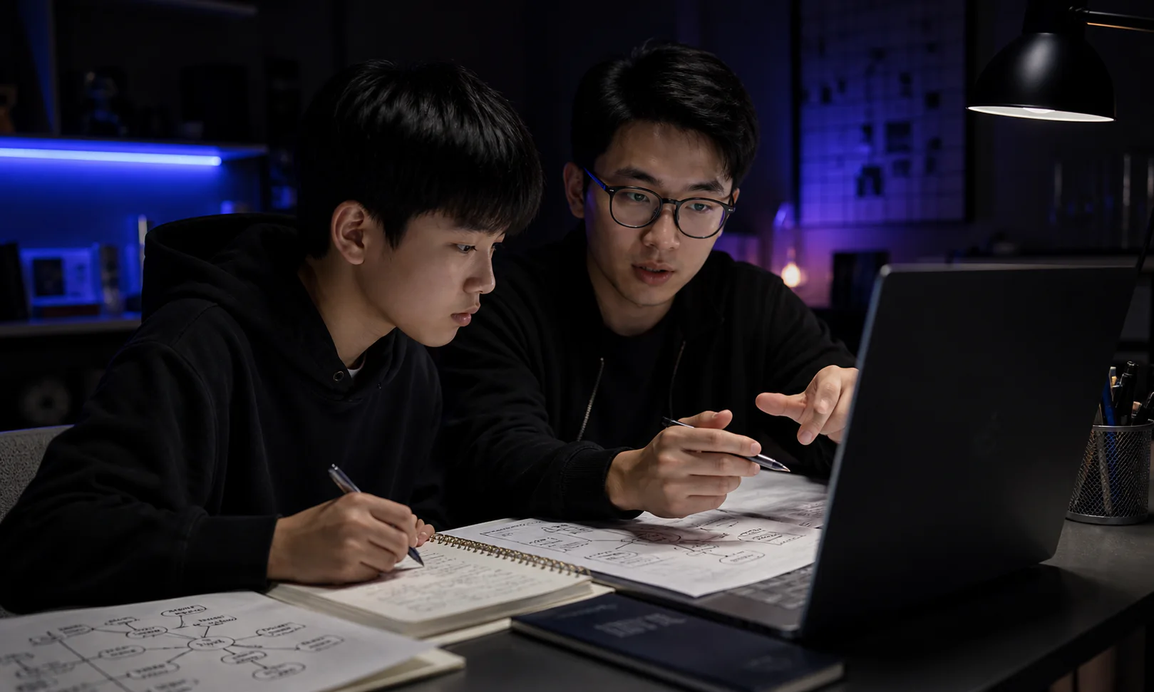 青少年在导师指导下整理可复用的 AI 研究提示词